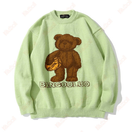 green sweaters